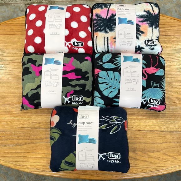 Lug Nap Sac travel airplane pillow and blanket! - Picture 8 of 14